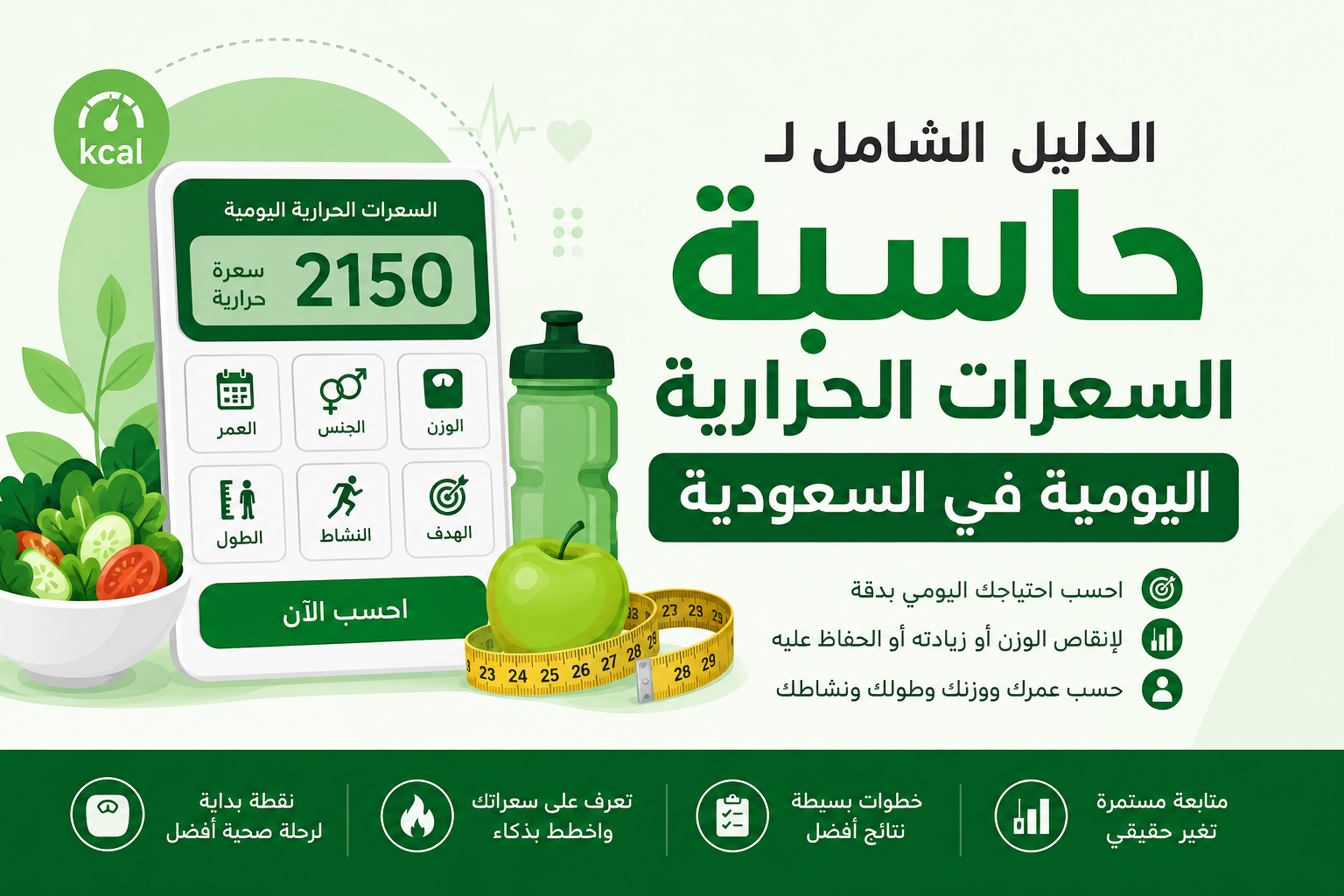حاسبة السعرات الحرارية