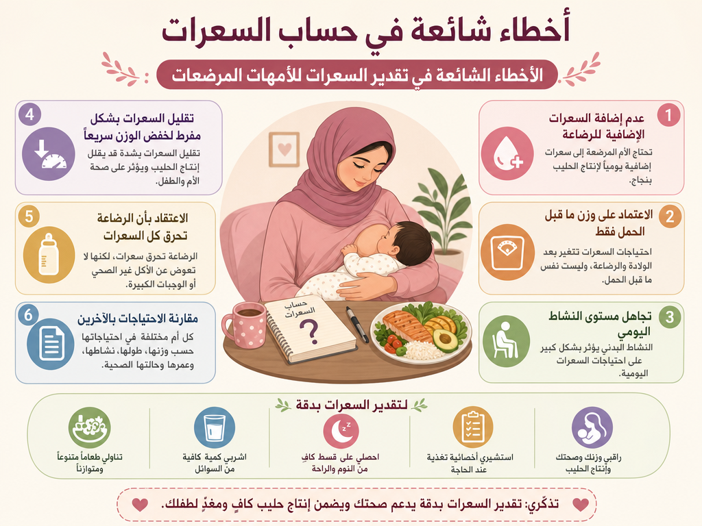 أخطاء شائعة في حساب السعرات أخطاء شائعة في حساب السعرات الحرارية